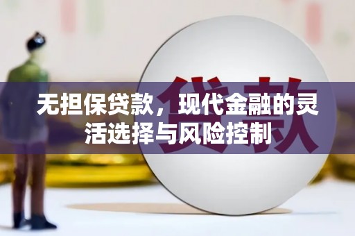 托克逊无担保贷款，现代金融的灵活选择与风险控制