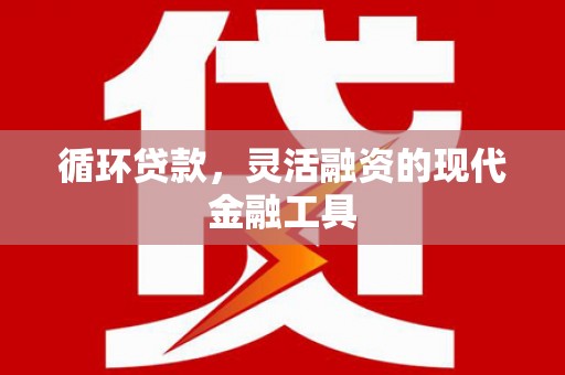 托克逊循环贷款，灵活融资的现代金融工具