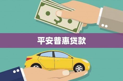 托克逊平安普惠贷款