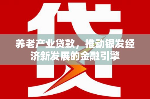 托克逊养老产业贷款，推动银发经济新发展的金融引擎