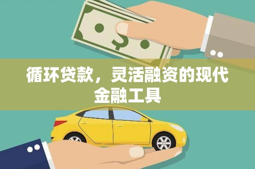 托克逊循环贷款，灵活融资的现代金融工具